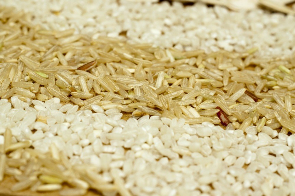 rice Употребление неочищенных зерновых