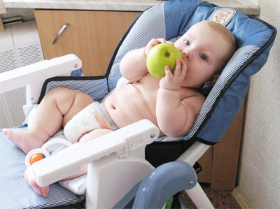 health control visit at 4 months of age Контроль за здоровьем: визит в 4-месячном возрасте